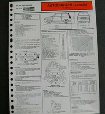 Revue technique Autobianchi Y10