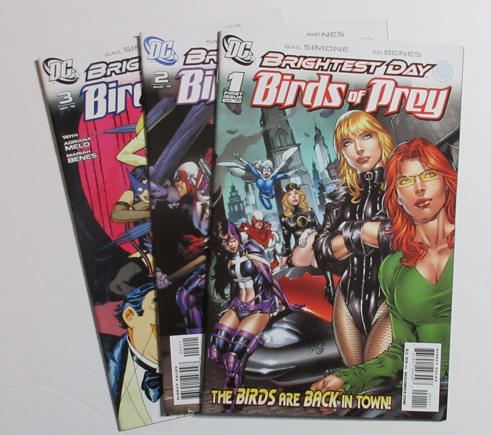 Birds of Prey (vol.2) #1 (2010) - Chris is on Infinite Earths