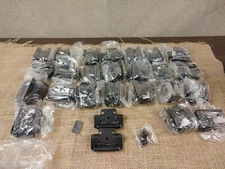 DecoBasics 1/2" Overlay Semi Partial Wrap Around Kitchen Cabinet Hinges 25 Pair