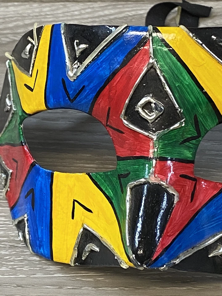 Balo Coloc Face Eye Mask Venezia Signed Masquerade Made In Italy - Image 3 of 4