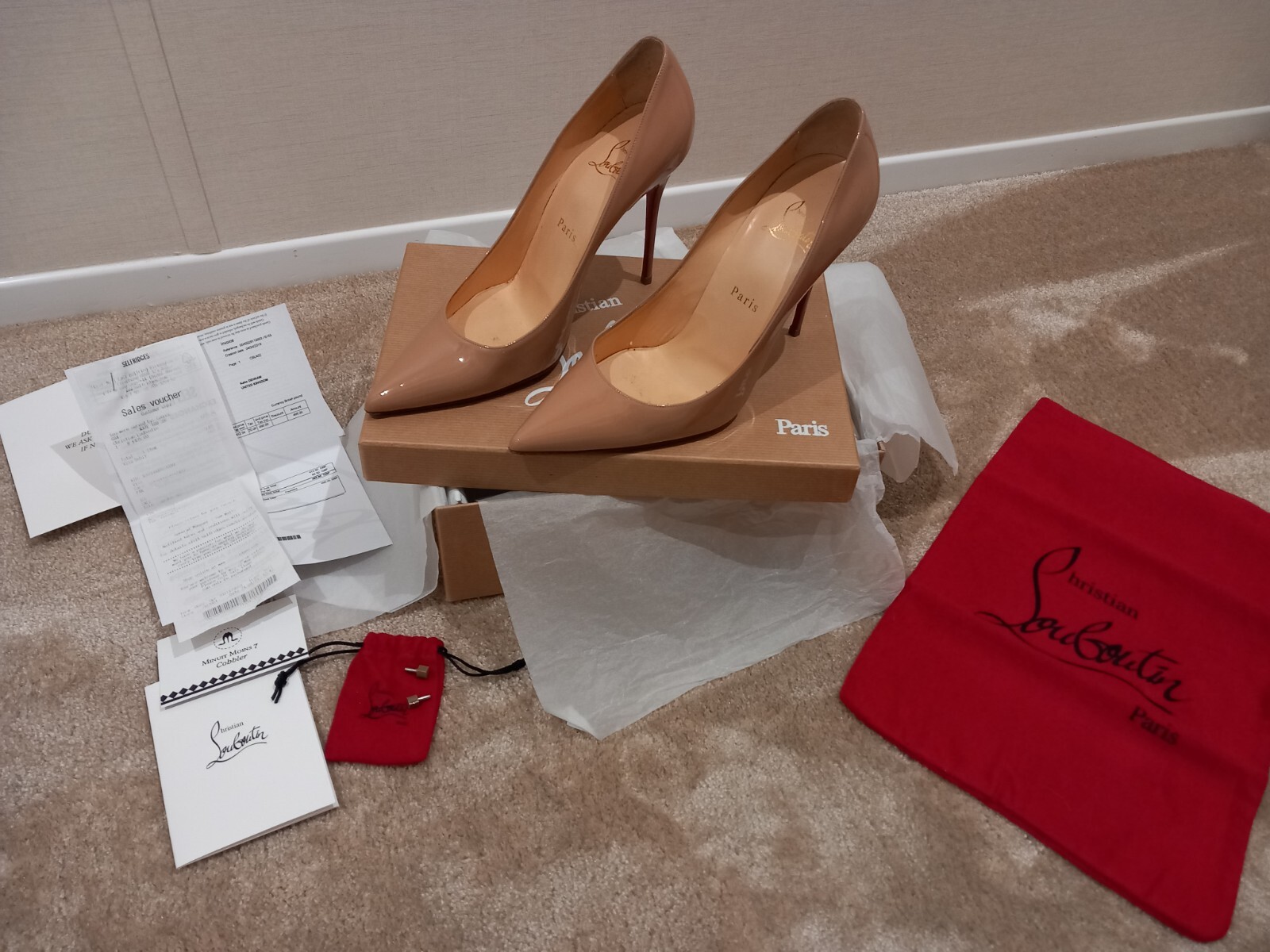 christian louboutin heels size 6