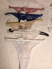  LACE poly nylon spandex thong bikini panty. nice, SIZE SMALL