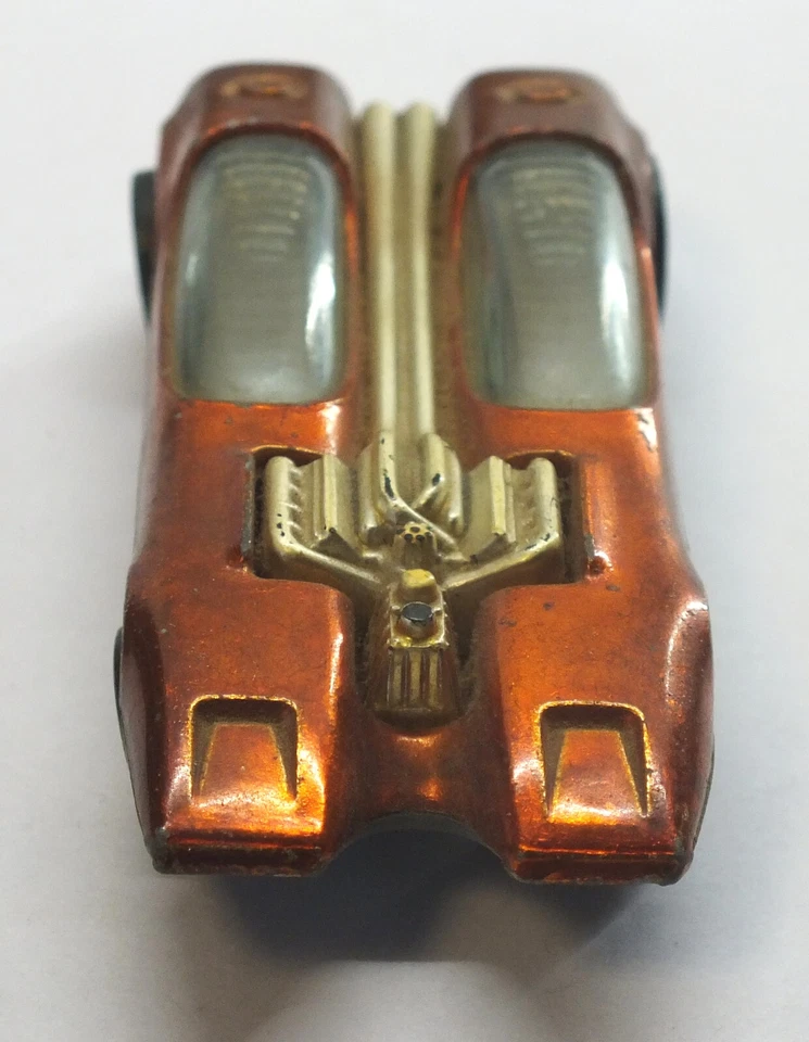 Coche Vintage Hot Wheels Splittin Image Rojo Naranja 1968 Mattel Inc - L146 - Imagen 2 de 4