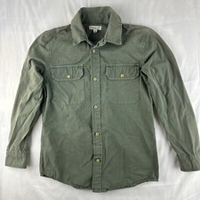 Tucker Tate Kids Button Up Size Large 10/12 Green