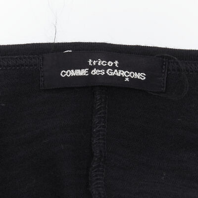 TRICOT COMME DES GARCONS Vintage black twisted cropped long TRICOT COMME DES GARCONS Vintage black twisted cropped long