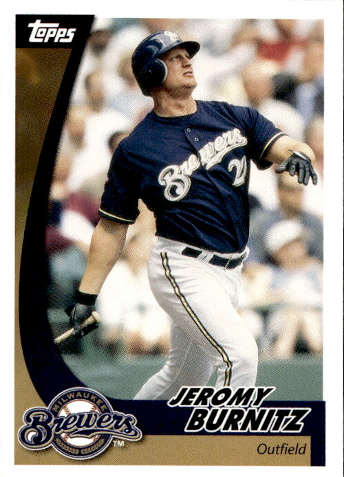2002 Topps Post Cereal Jeromy Burnitz 23 Milwaukee Brewers