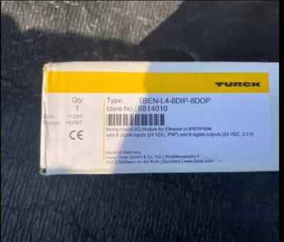 TBEN-L4-8DIP-8DOP 6814010 TURCK Module Brand New by DHL or Fedex Fast ...