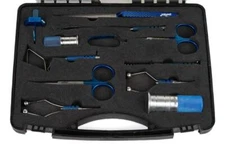 UMPQUA DREAMSTREAM+ 12 PIECE MASTER TOOL KIT BLUE - FLY TYING TOOL KIT & CASE
