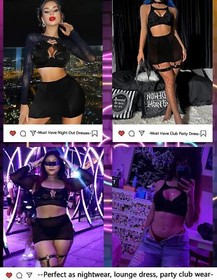 Women Sexy Lingerie Lace Sheer Babydoll Mini Skirt Underwear Nightwear Sleepwear