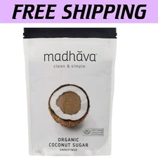 16 oz Organic Coconut Sugar (6-Pack) - Non-GMO, Vegan, Ideal for Baking & Coffee