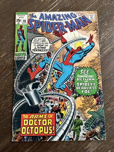 The Amazing Spider-Man #88 (Marvel 1970) Doc Oc App. VG