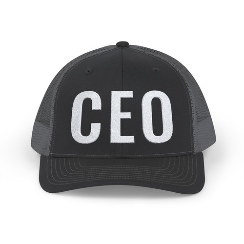 CEO Trucker Hat | Embroidered CEO Trucker Hat | CEO Hat - 第 8/14 張圖片