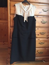 ladies Nine West dress black and beige size 12 brand new with tags