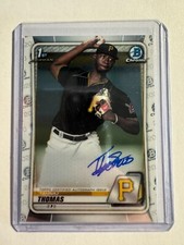 K143,846 - 2020 Bowman Chrome Prospect Autographs #CPATT Tahnaj Thomas Auto