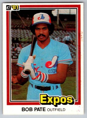 1981 Donruss - #545 Bob Pate (RC)