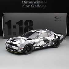 GT Spirit 1/18 Dodge Hellcat Challenger RT Resin Diecast Model Car Gifts Colour