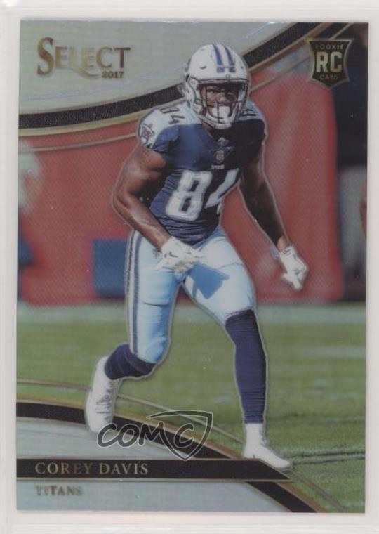2017 Panini Select Field Level Silver Prizm Corey Davis #265 1s6