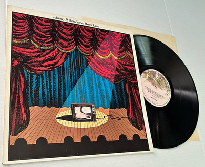 Monty Python Live At Drury Lane Vinyl LP Lumberjack Parrot Sketch UK Pressing
