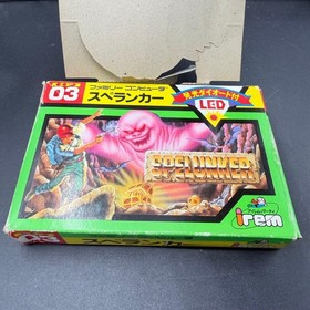 NES Vhtf Pop Spelunker Famicom Box With Instructions JPN Vintage Limited Edition