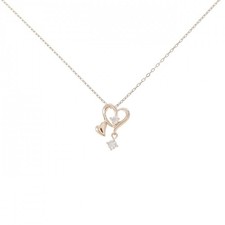 Authentic 4 C Heart Diamond Necklace 230-000-706-7807