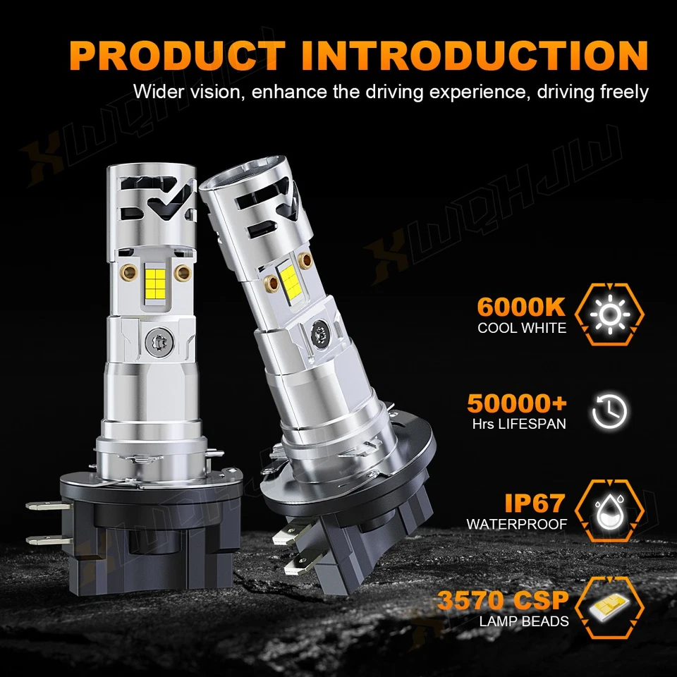 H11B Bombillas de faros LED HAZ BAJO para Kia Sportage 2011 2012 2013 2014 2015 2016 Foto 2 de 4