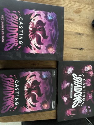 Casting Shadows Exclusive and Standard Edition + Cardsleeves And Centralboard