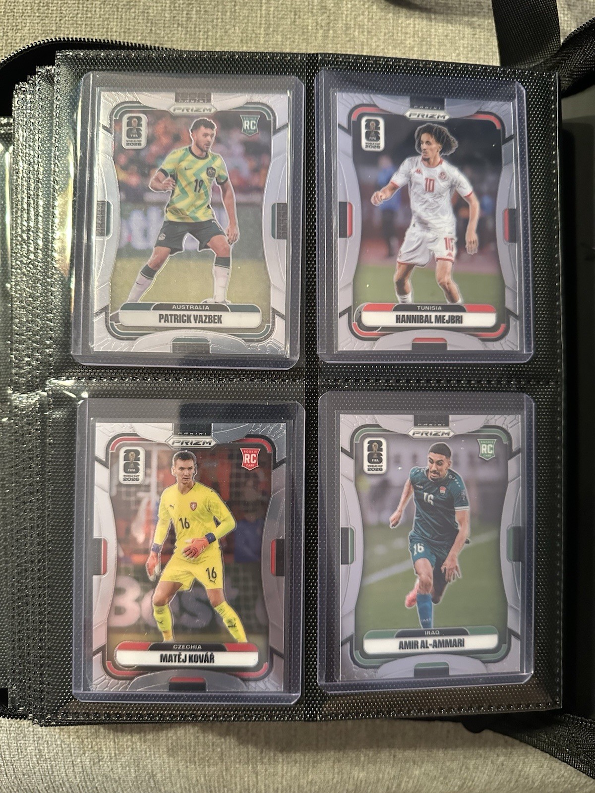 145 Soccer Card Lot + Toploader Binder Topps Panini Prizm Merlin Mosaic RC view 19