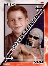 SCOTT STEINER 2008 TRISTAR TNA Wrestling Impact! Then and Now Insert Card #TN-4
