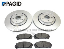 Pagid Front 2 Brake Discs And Pads New Set For Lexus NX300H 2.5 2014-2021