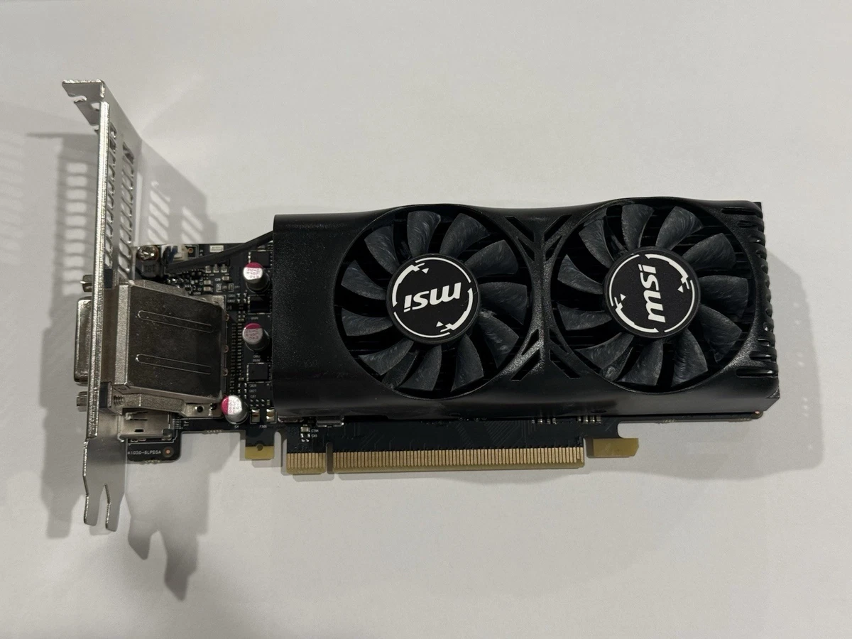 MSI NVIDIA GeForce GTX 1050 2 GB Memory Computer Graphics Cards