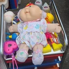 Cabbage Patch Kids 14" Baby Doll Soft Body Pastel Outfit Collector Toy 1980s
