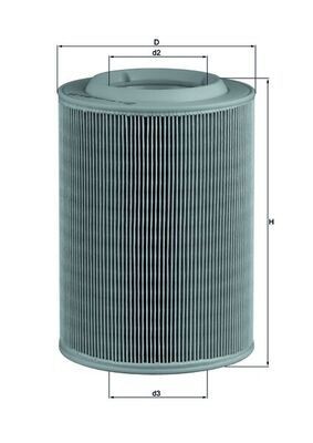 Luftfilter Knecht LX 314 für VW