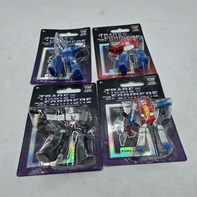 NEW Set of 4-  Just Play Transformers MEGETRON Mini Figures w/ Cards  ~2.5''