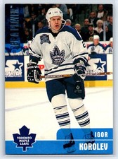 1999-00 Be a Player Memorabilia Igor Korolev Toronto Maple Leafs #207
