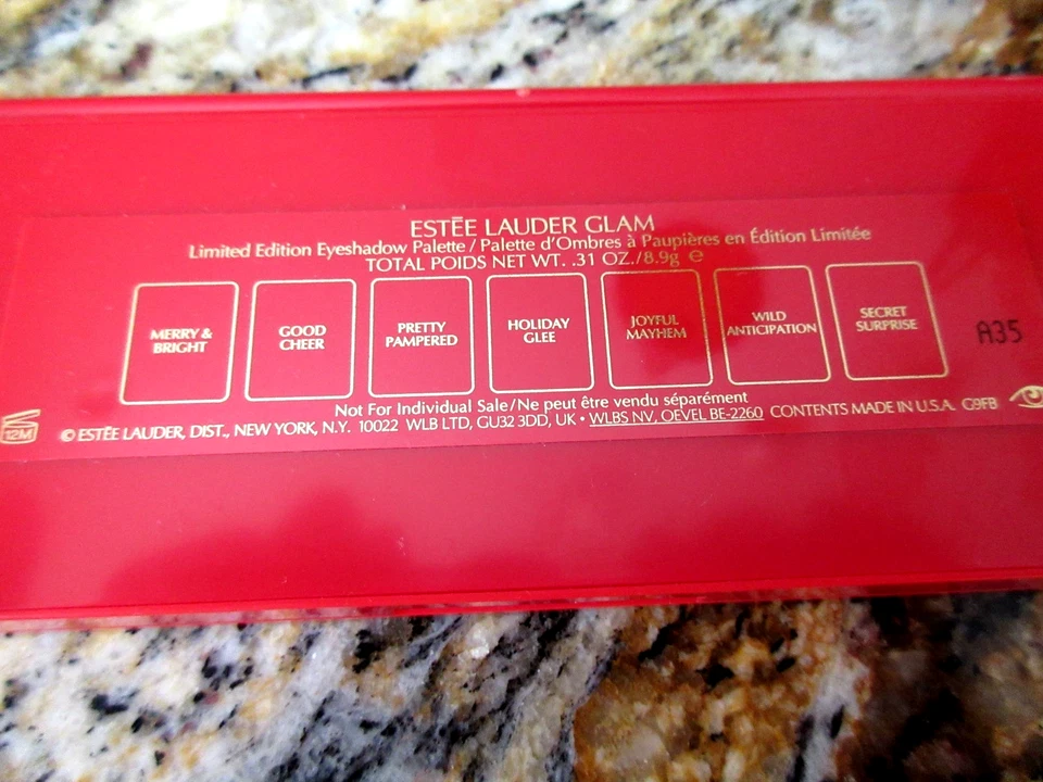 Paleta de sombras de ojos glam de edición limitada Estee Lauder 2025 7 tonos nueva sin caja Foto 4 de 4