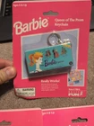 Vintage BARBIE Game KEYCHAIN 1999 ~ Queen of the Prom ~ Basic Fun #728-0 ~ NEW