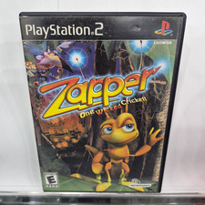 Infogrames Zapper: One Wicked Cricket! Sony PlayStation 2 2002 E NTSC-U/C Manual