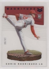 2021 Panini Chronicles Magnitude Blue 34/50 Chris Rodriguez #14 0i8b