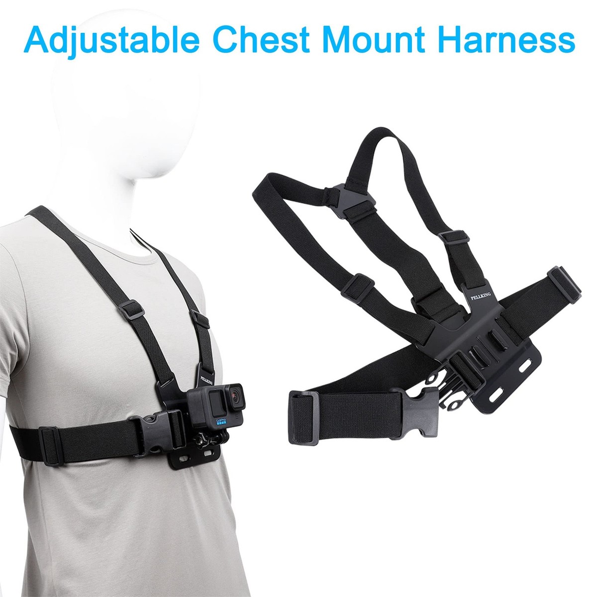 Accessories Set for GoPro Hero 13/12/11/10/9/8/7/6/5/4,New Quick