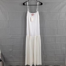 Show Me Your MuMu Dress Womens XS Dalia Maxi White Wedding Bridal Romance Chic