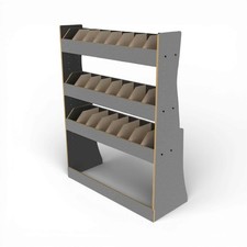 Volkswagen Transporter T6 2003-2024 Bulkhead Van Racking - Black