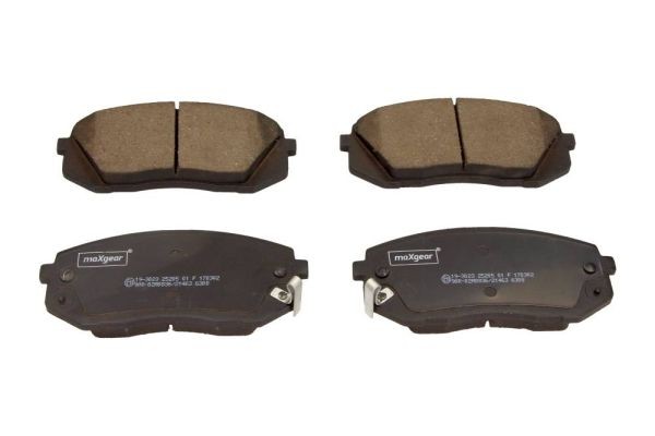 Maxgear 19-3023 Bremsbelagsatz, Scheibenbremse FüR Hyundai Kia-image