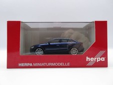 1/43 Herpa Audi A3 Limousine Sedan Mini Car Blue Metallic
