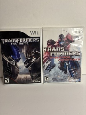 Wii Transformers Bundle: Transformers The Game And Cybertron Adventures Nintendo