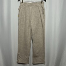 Mondetta Womens Fleece Lined Pants Sz Sm Cream Side Pockets NWT