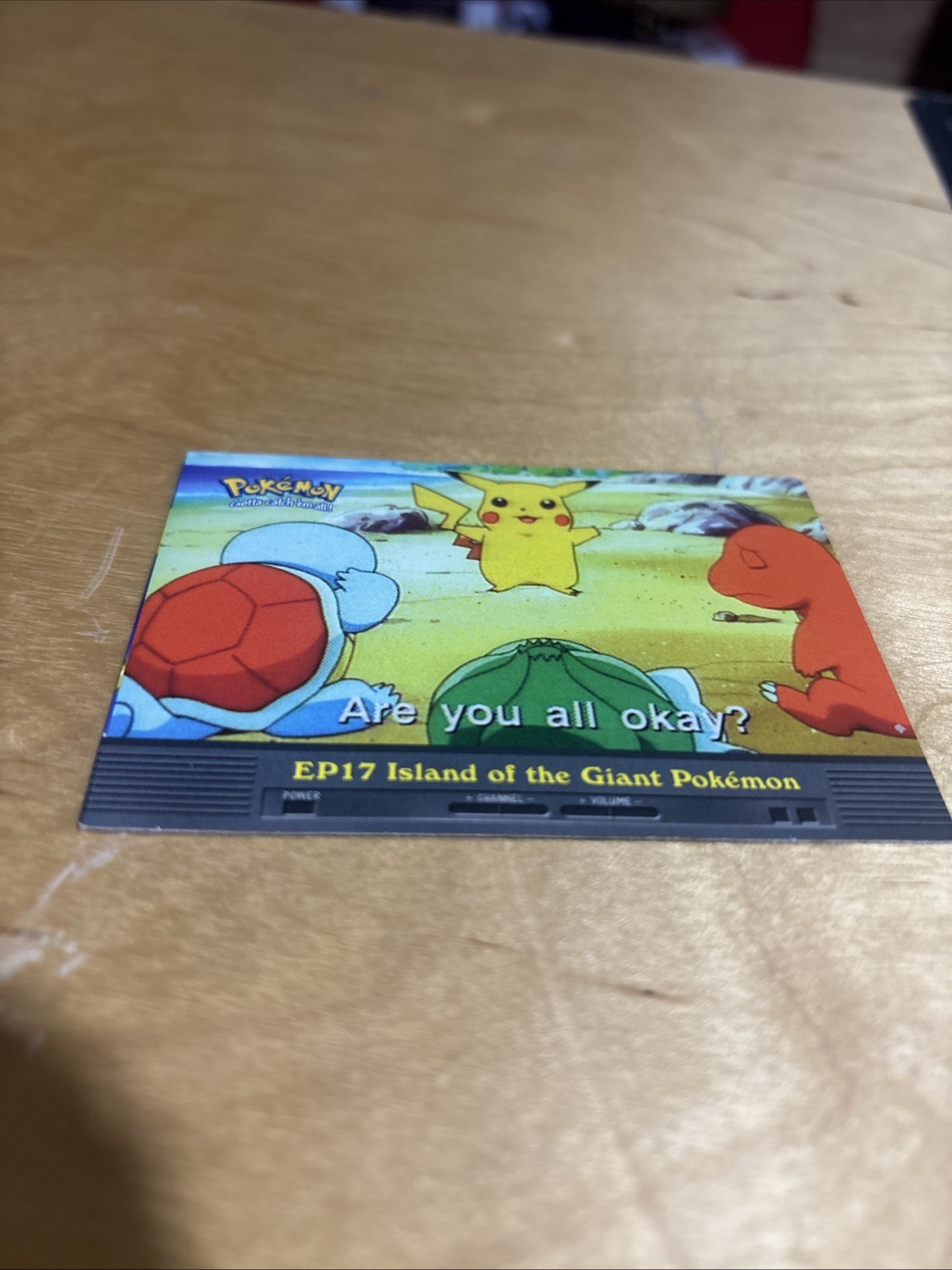 Topps Pokemon 2000 EP17 Island Of The Giant Pokemon  “Are You All Okay?” FU1