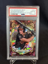 2022 Bowman's Best Prospective Royalty Atomic Refractor Jackson Holliday PSA 10