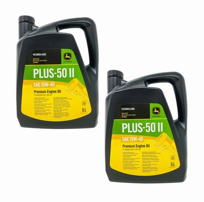 10l John Deere Plus 50 II 15W-40 E9 Motoröl ACEA E7 E9, API CI-4 CK-4 SJ SL SM