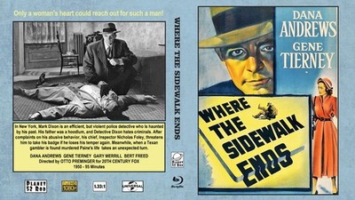 Where the Sidewalk Ends (1950) 1080P BLURAY FILM NOIR CLASSIC
