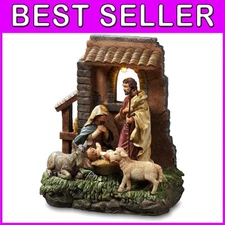 Musical Holy Family Christmas Ornament